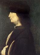 BOLTRAFFIO, Giovanni Antonio Portrait of a Gentleman oil on canvas